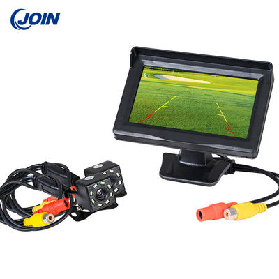 Xe chơi gôn ODM Gương chiếu hậu Camera lùi Màu đen bền