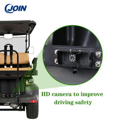 Universal Golf Cart Camera dự phòng Gương chiếu hậu màu đen OEM / ODM