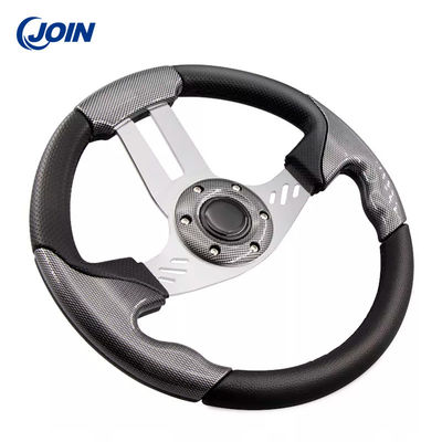 Tay lái xe đua đa năng 13 inch Xe golf hạt gỗ PVC