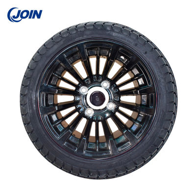 215 / 35-12 Lốp xe điện chơi gôn màu đen Bánh xe bền 12in