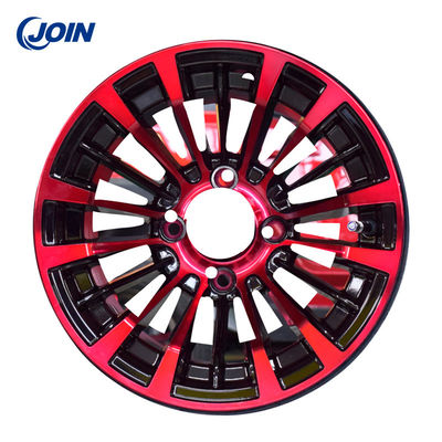 ODM 215 / 35-12 Vỏ bánh xe Golf Cart với màu đỏ / đen