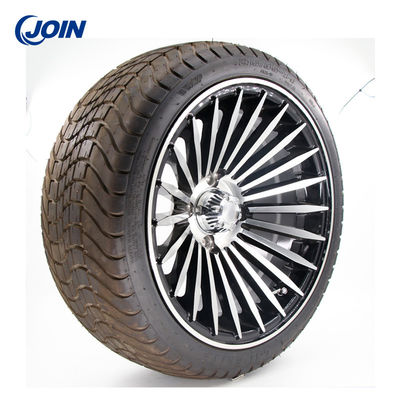 Hoàn thành 14in Golf Cart Wheels Nhôm Electric Golf Buggy Tires