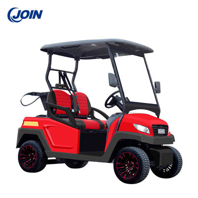 Custom Golf Buggy 4 Seater Golf Cart Da có đệm ngồi