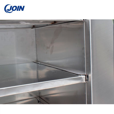 Hộp đựng hàng bằng thép không gỉ hình thang Hộp đựng hàng EZGO có cửa trượt ODM
